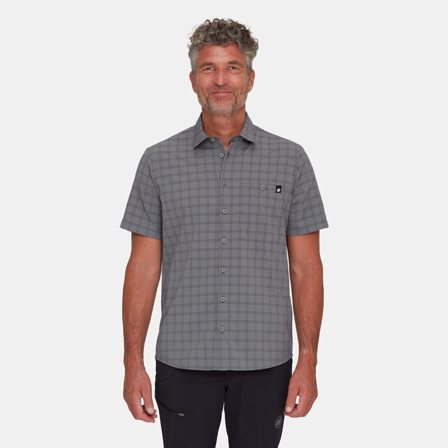 camisa lenni masculina preto-aço