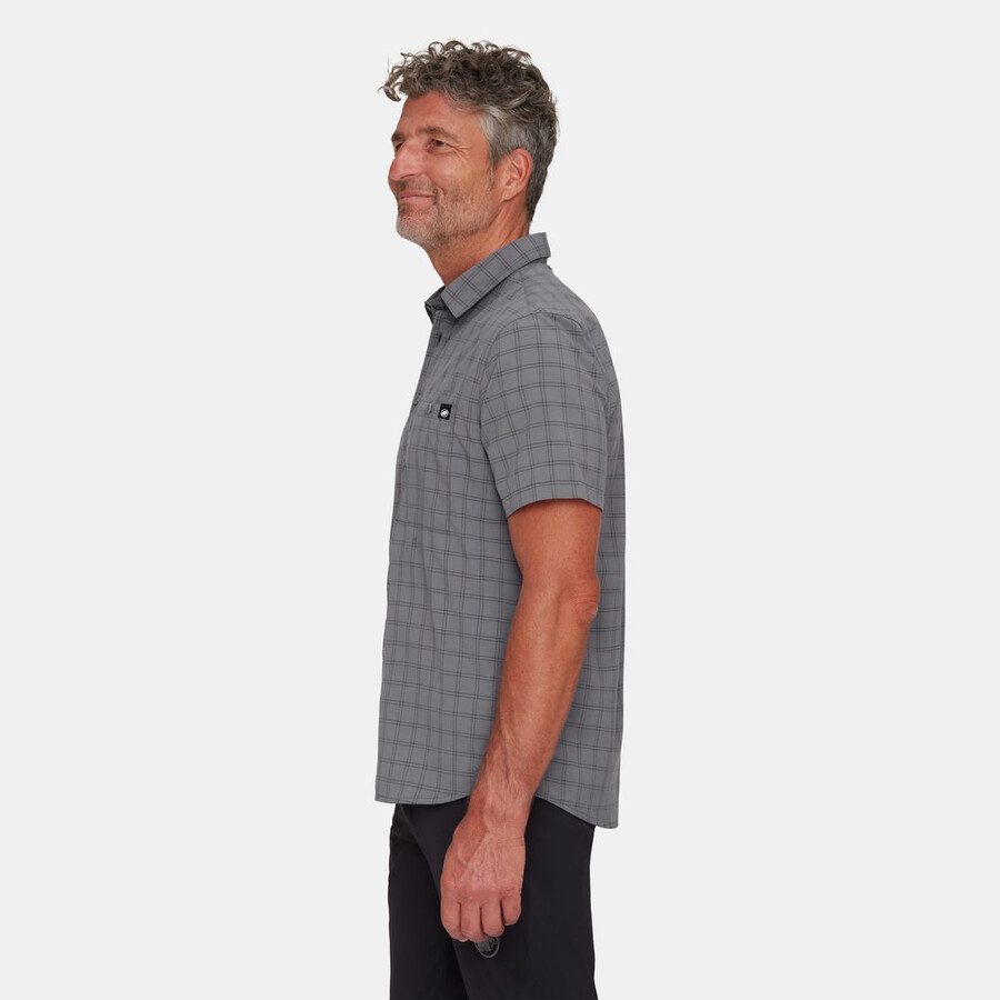 camisa lenni masculina preto-aço