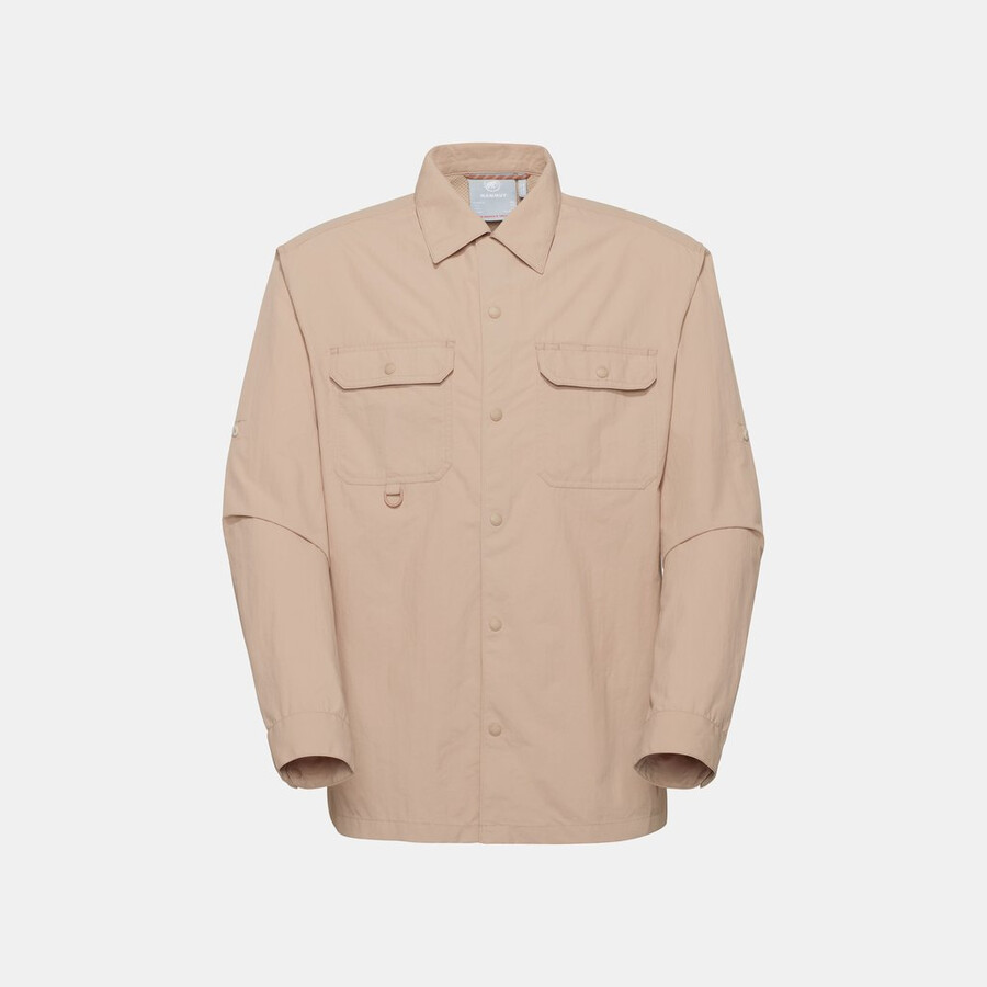 camisa de manga comprida highland para homem savannah
