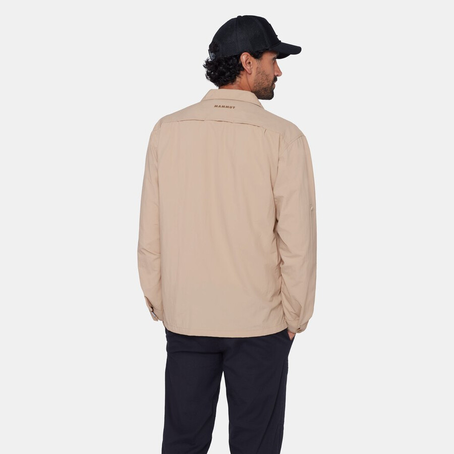camisa de manga comprida highland para homem savannah