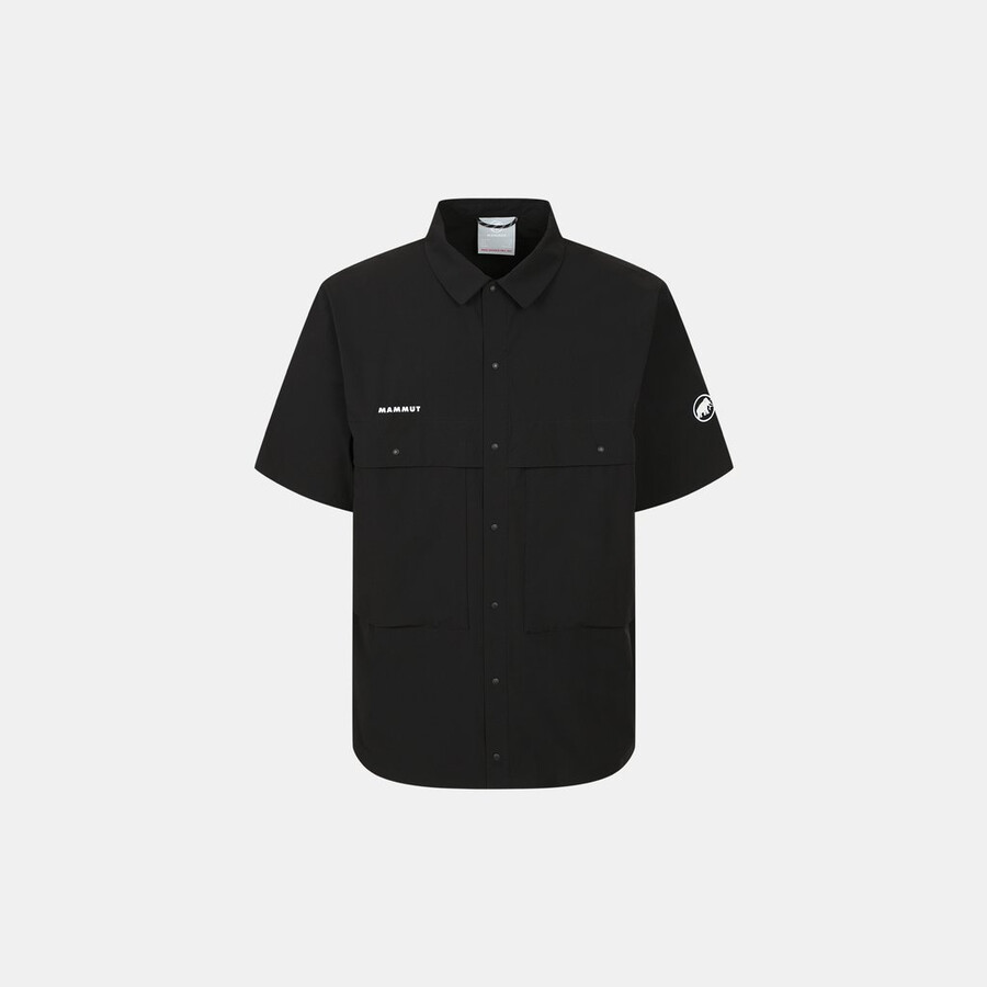 camisa valley masculina com prega preta
