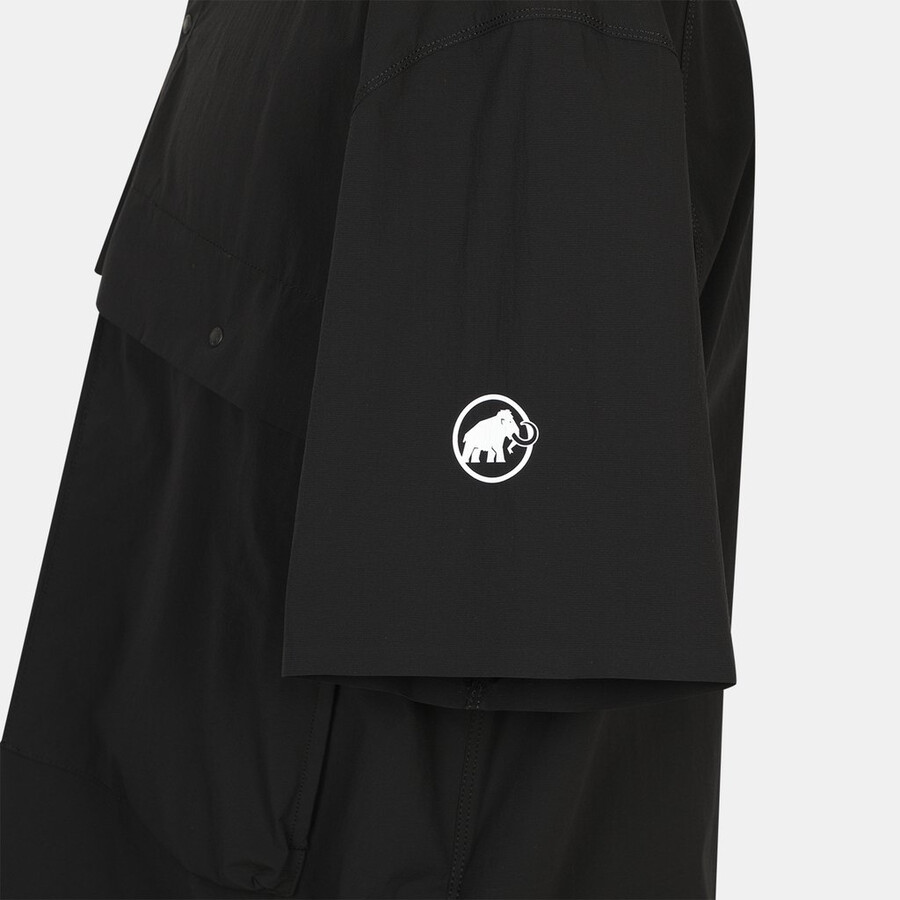 camisa valley masculina com prega preta