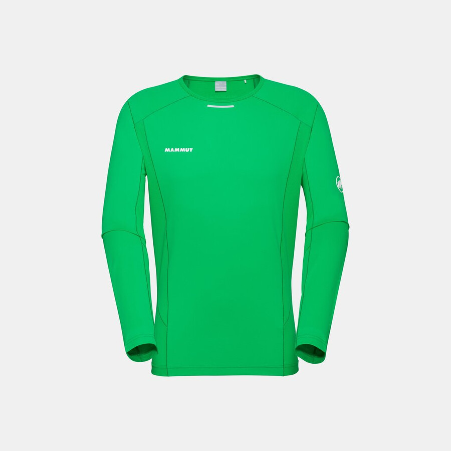 camiseta masculina aenergy fl de manga comprida preta