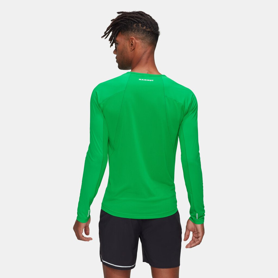 camiseta masculina aenergy fl de manga comprida preta