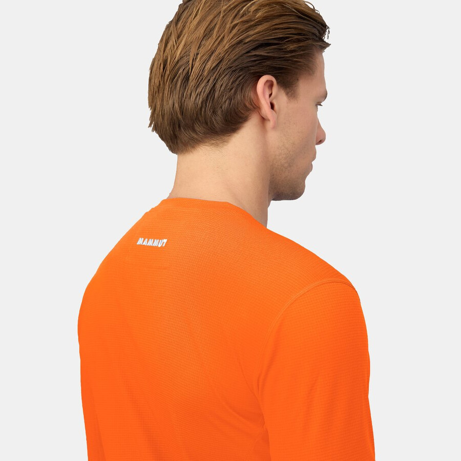 eiger nordwand fl manga comprida masculina eiger laranja