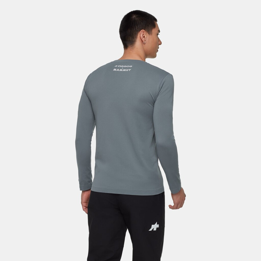 camiseta técnica assos x mammut tactica ls t5 strata