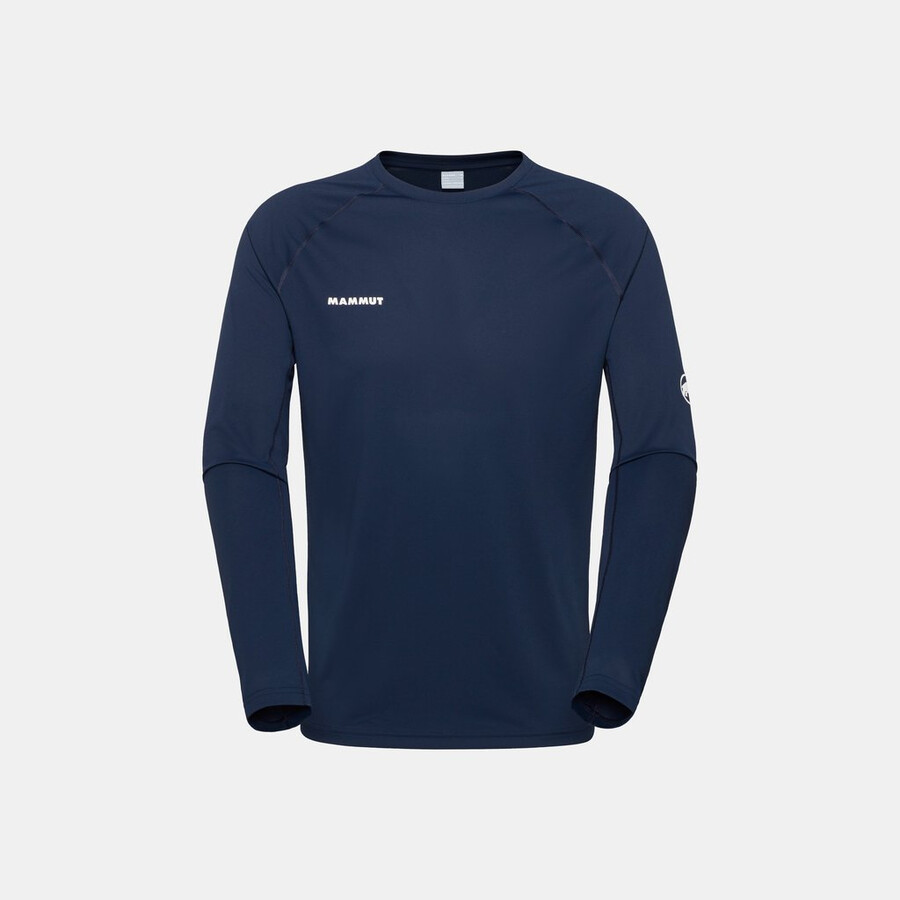 ducan fl manga longa masculino marinho
