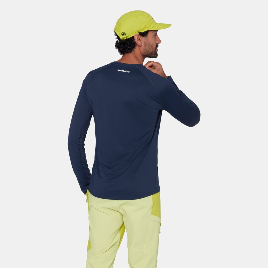 ducan fl manga longa masculino marinho