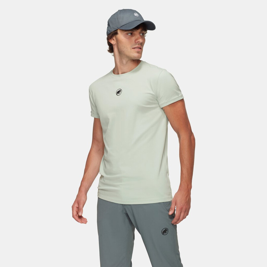 camiseta mammut seon masculina original prata sálvia