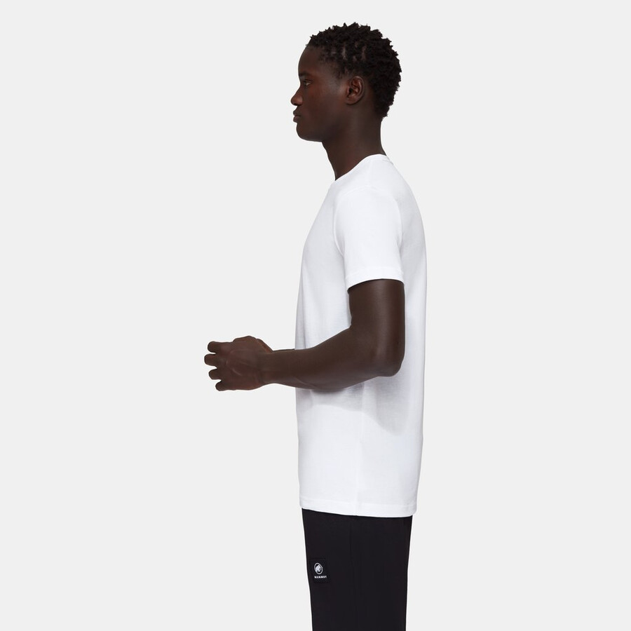 camiseta massone masculina com patch branco