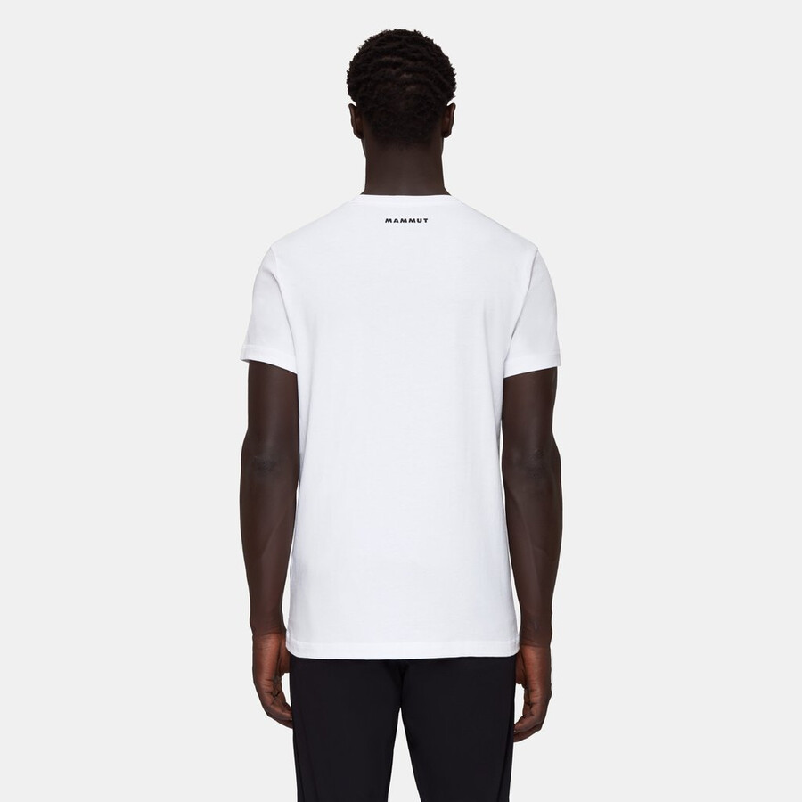 camiseta massone masculina com patch branco