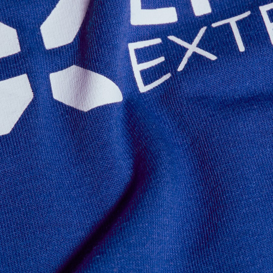 camiseta masculina com o logotipo do eiger azul eiger.