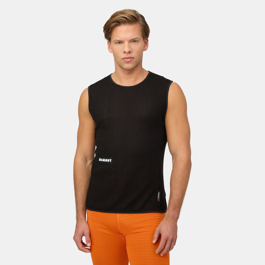 colete masculino eiger nordwand fl air mesh preto.