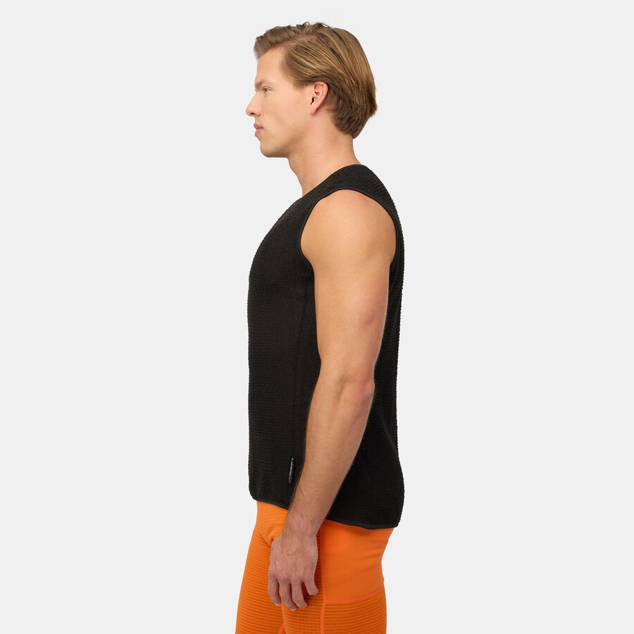 colete masculino eiger nordwand fl air mesh preto.