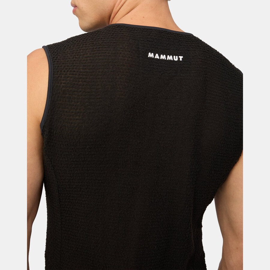 colete masculino eiger nordwand fl air mesh preto.