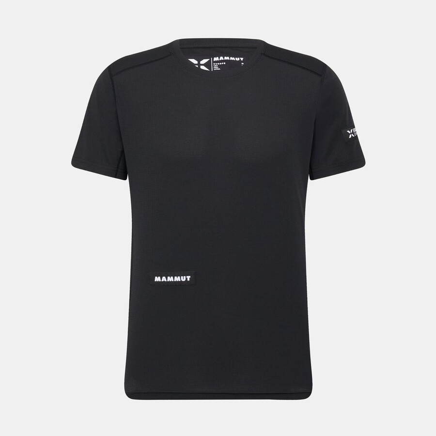 camiseta eiger nordwand fl masculina preta