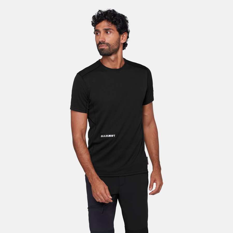 camiseta eiger nordwand fl masculina preta
