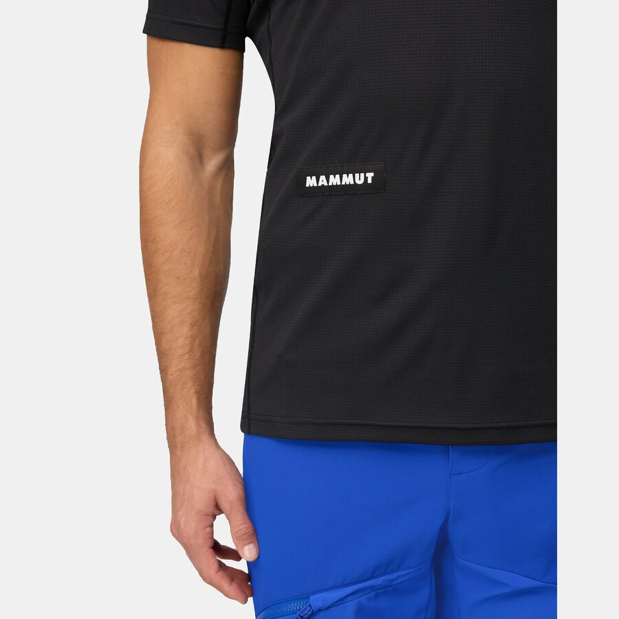 camiseta eiger nordwand fl masculina preta