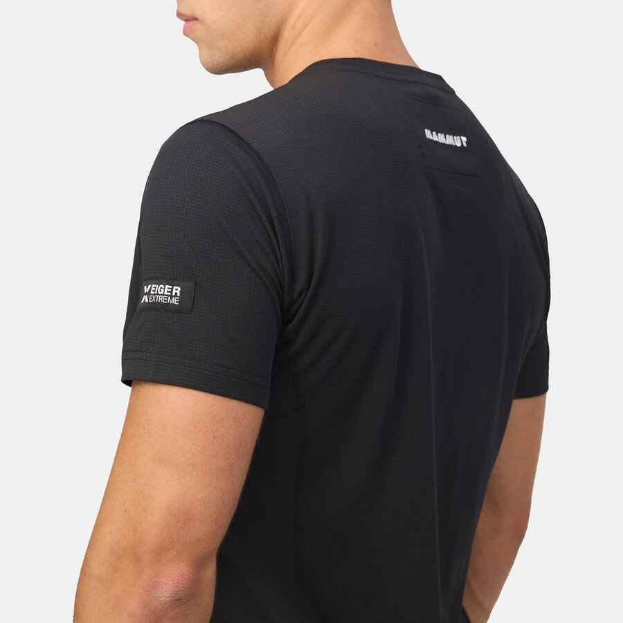 camiseta eiger nordwand fl masculina preta