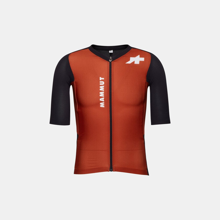 camisola assos x mammut tactica t5 vermelha