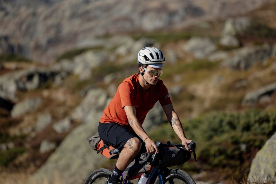 camiseta assos x mammut tactica tech t5 rust