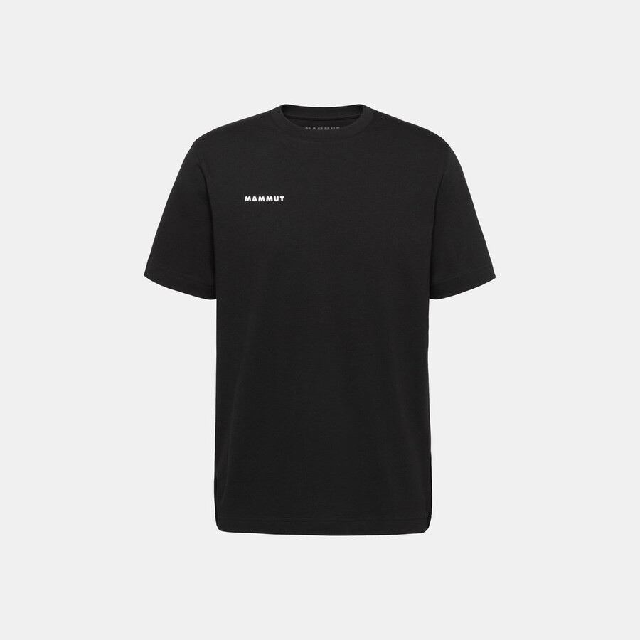 camiseta mammut base masculina mini logo preta