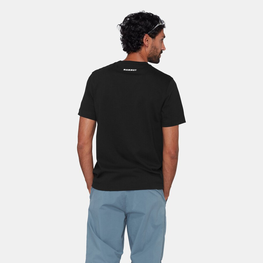 camiseta mammut base masculina mini logo preta