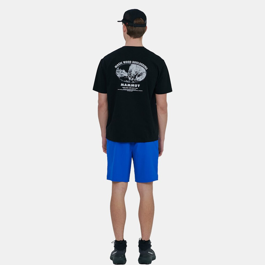 camiseta valley wald masculina com dobras preta