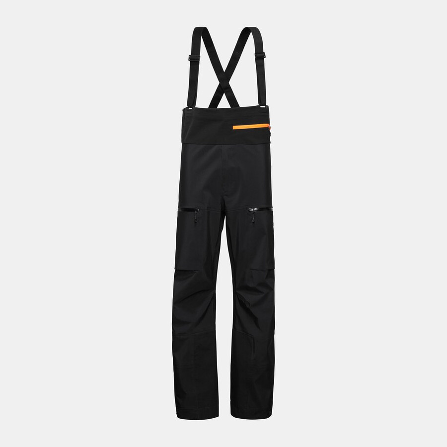 calça com suspensórios eiger free pro hs masculina preta