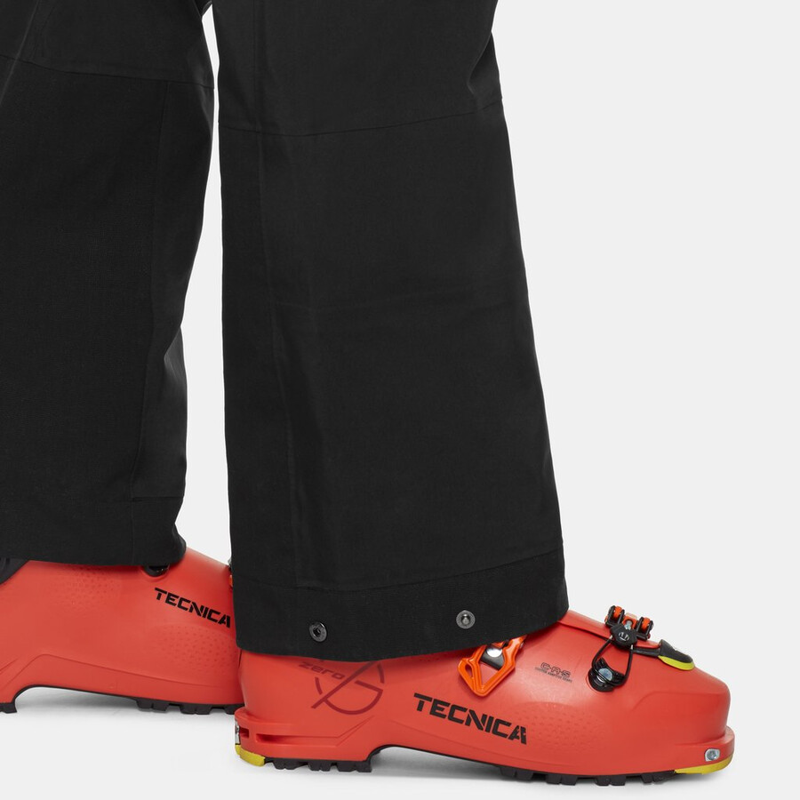 calça com suspensórios eiger free pro hs masculina preta