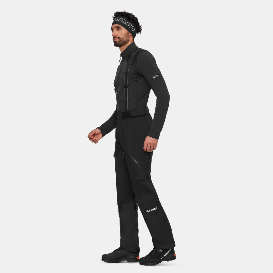 calça eiger nordwand pro hs masculina laranja eiger-azul eiger