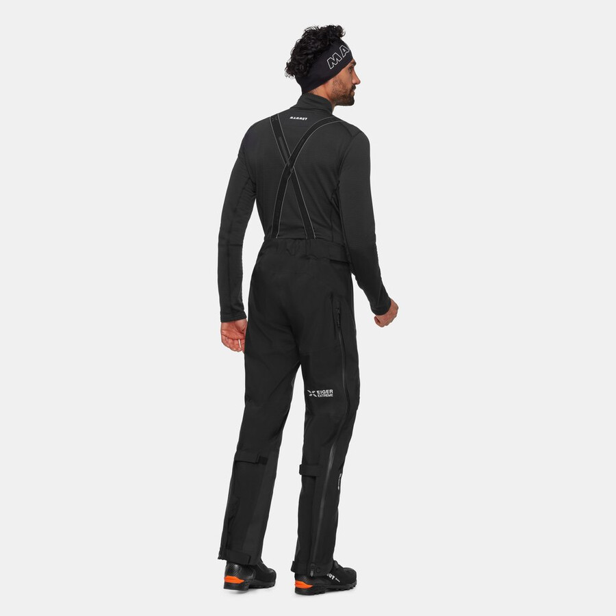 calça eiger nordwand pro hs masculina laranja eiger-azul eiger