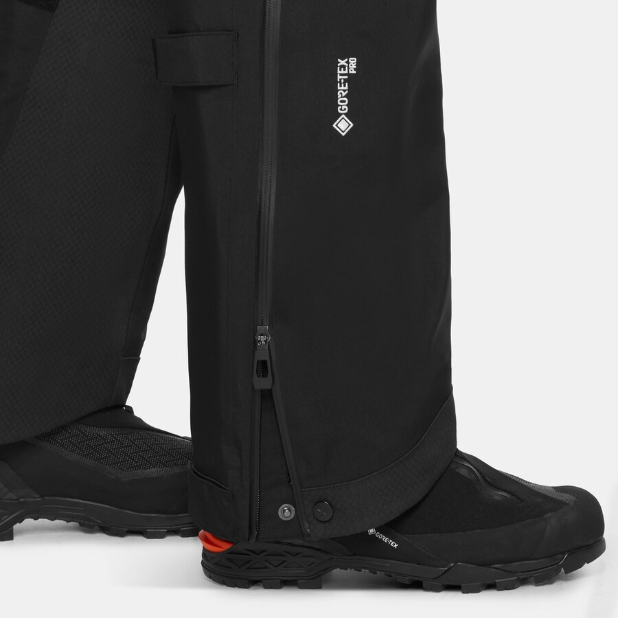 calça eiger nordwand pro hs masculina laranja eiger-azul eiger