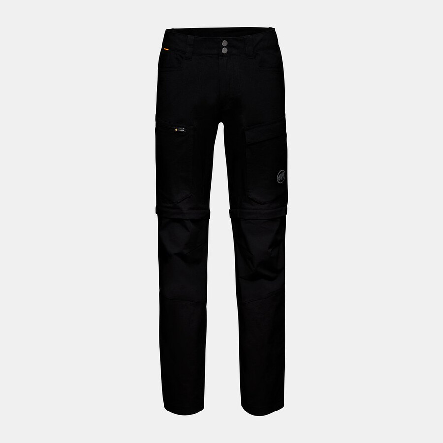 calça zinal hybrid zip off masculina preta