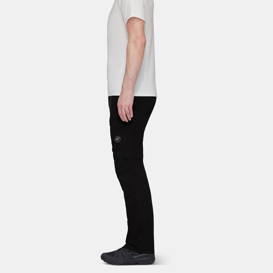 calça zinal hybrid zip off masculina preta