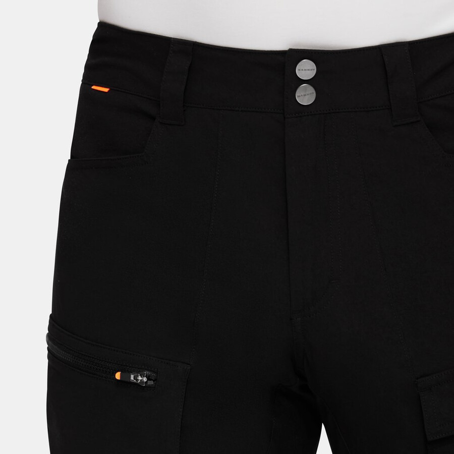 calça zinal hybrid zip off masculina preta