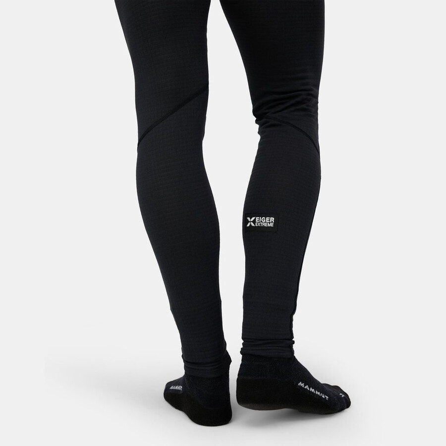calça legging masculina eiger nordwand advanced fl preta.