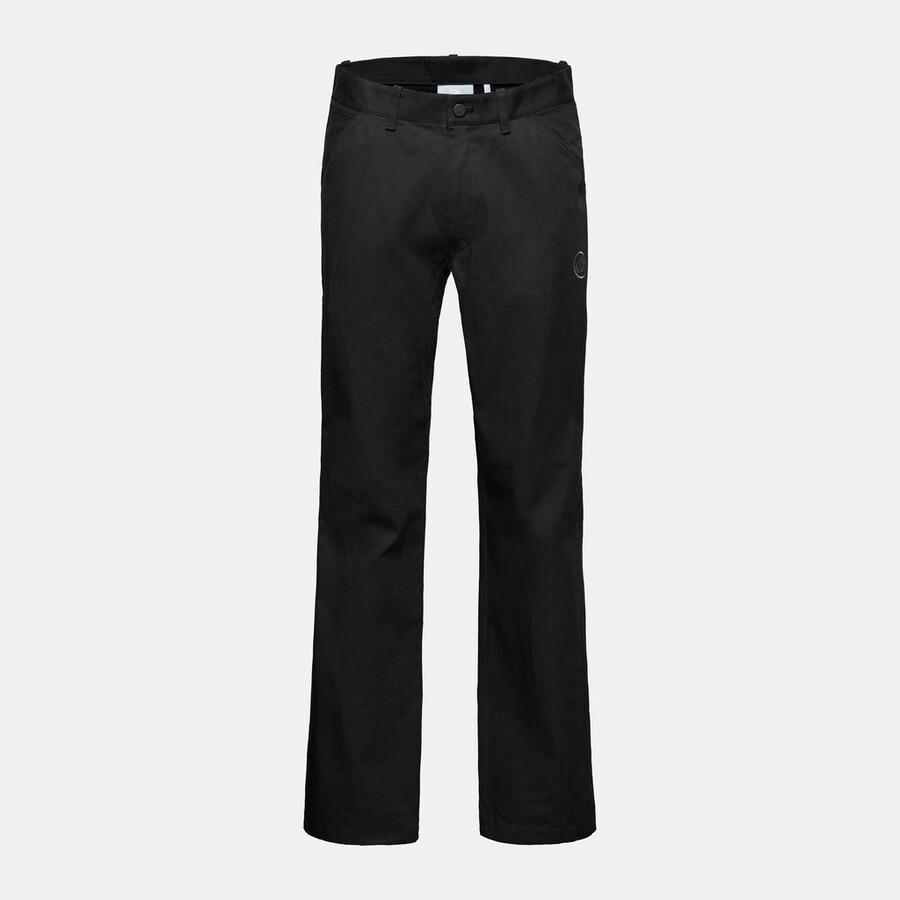 calças de lona mammut explorer masculinas pretas