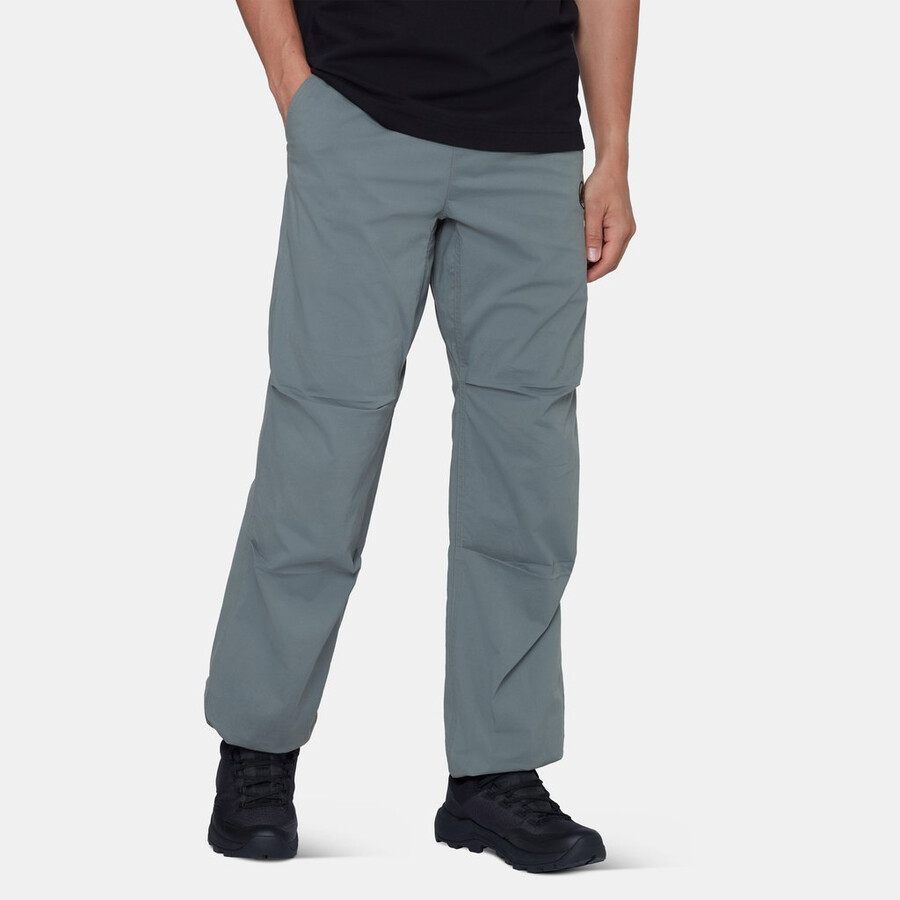 calças de escalada em rocha masculina strata