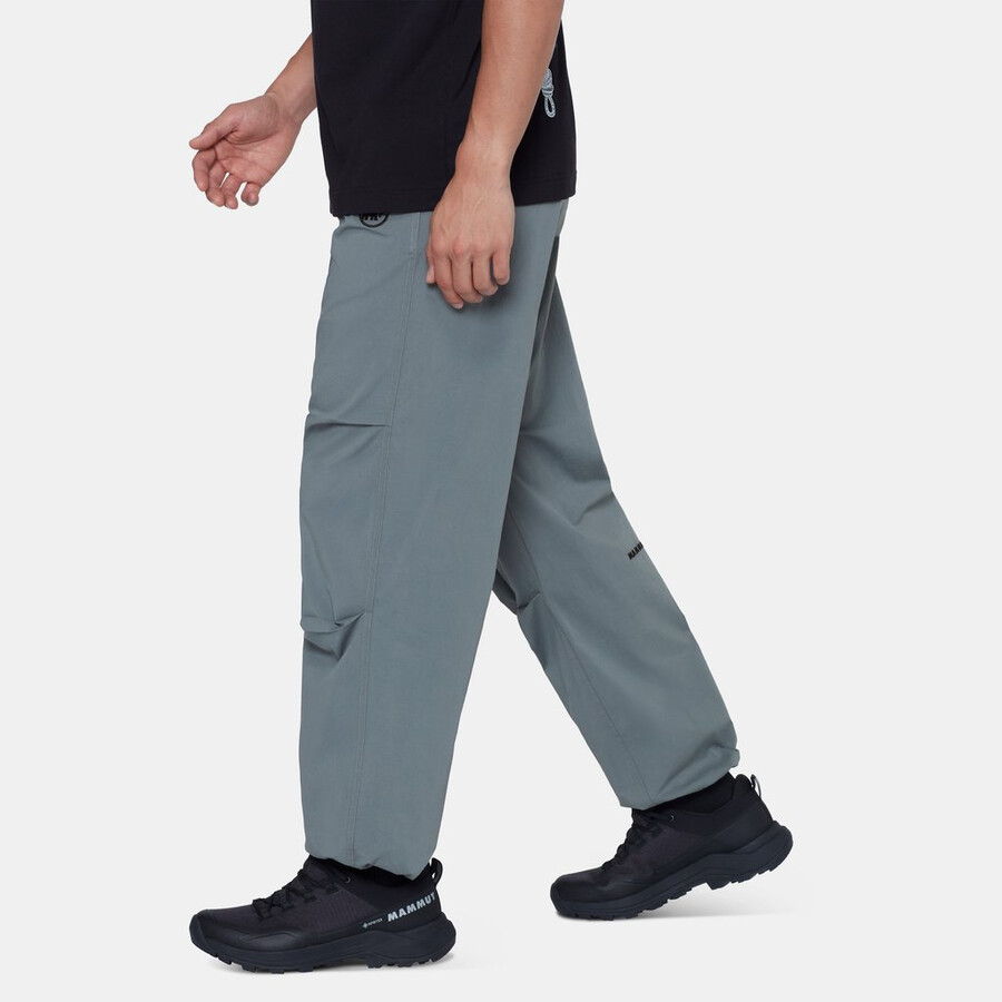 calças de escalada em rocha masculina strata