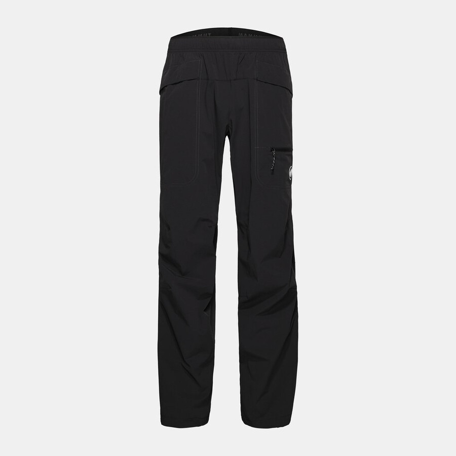 calças de escalada sender para homem pretas.