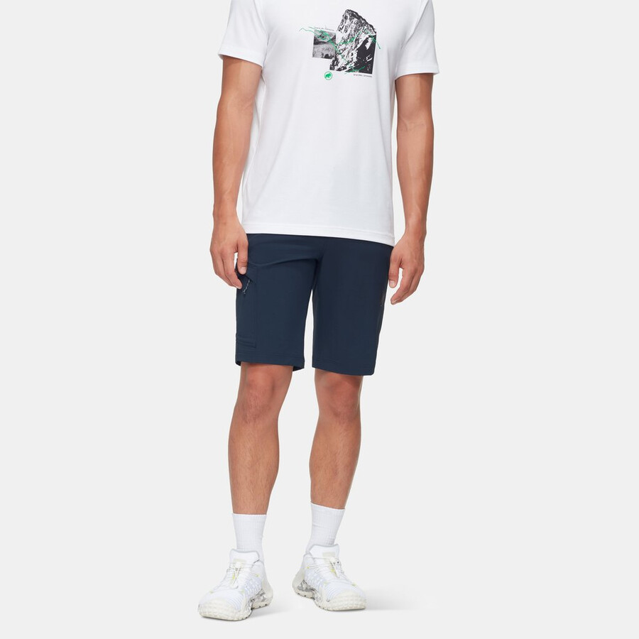 calções runbold iv para homem cor marine.