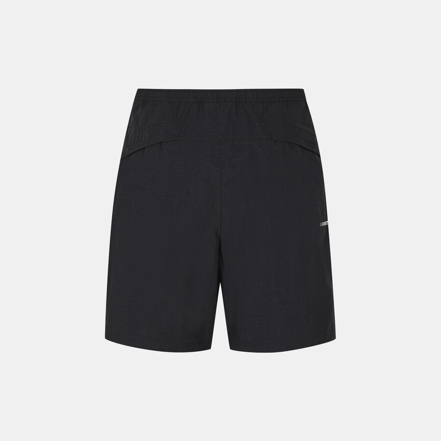 shorts valley vintage masculinos com dobras pretas