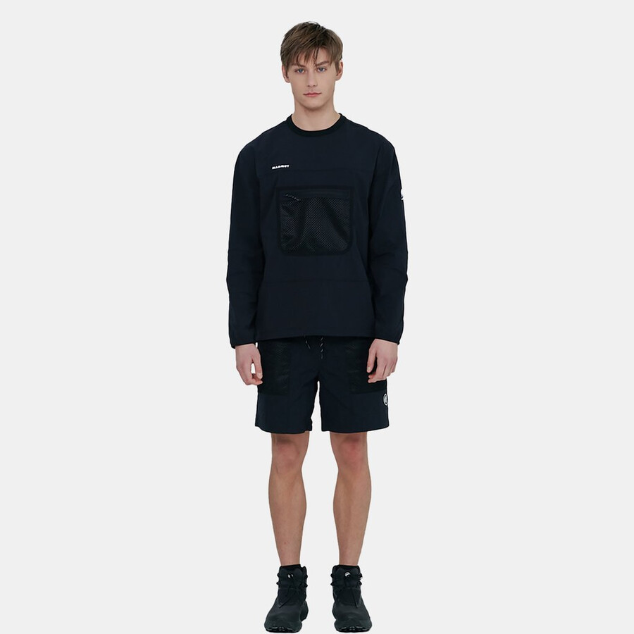 shorts valley vintage masculinos com dobras pretas