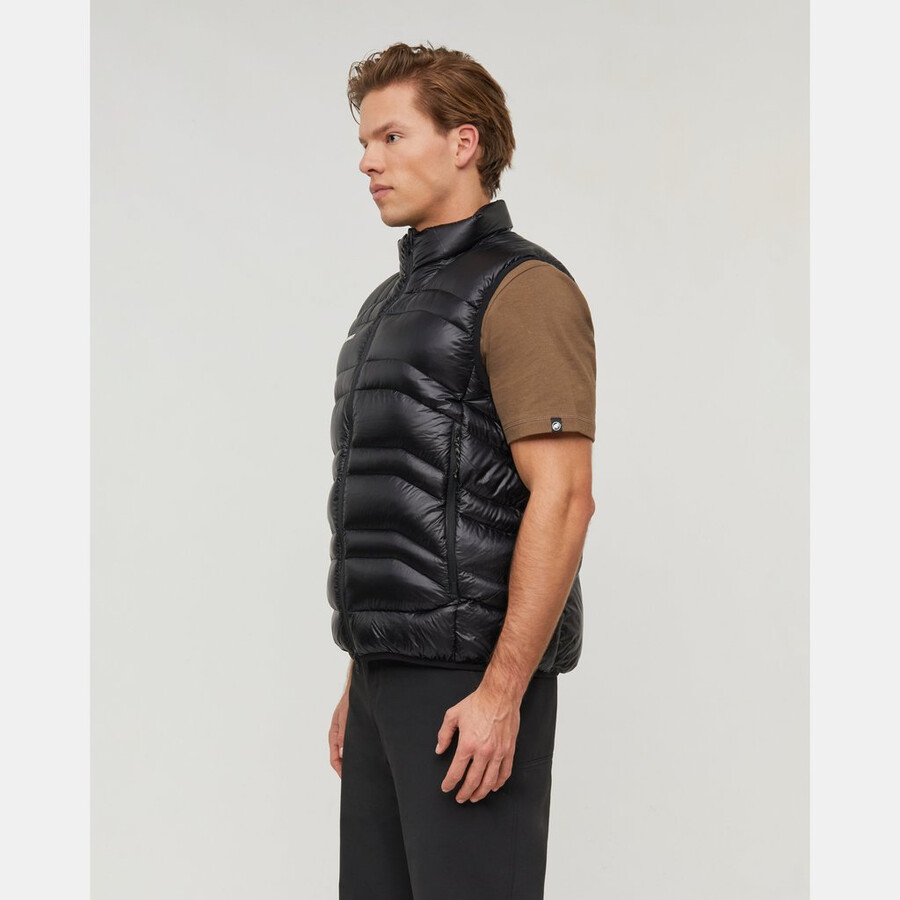colete masculino valley light in com pregas preto.