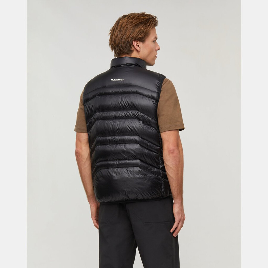 colete masculino valley light in com pregas preto.