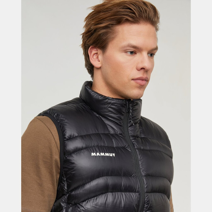 colete masculino valley light in com pregas preto.