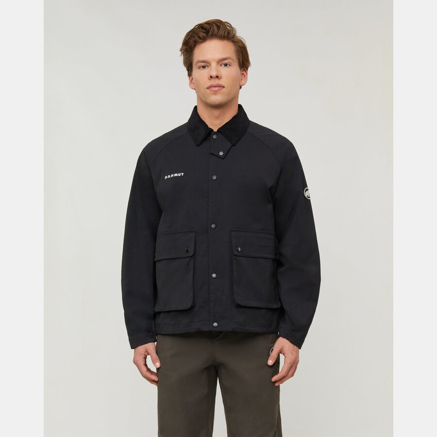 jaqueta valley so masculina com crestas preta