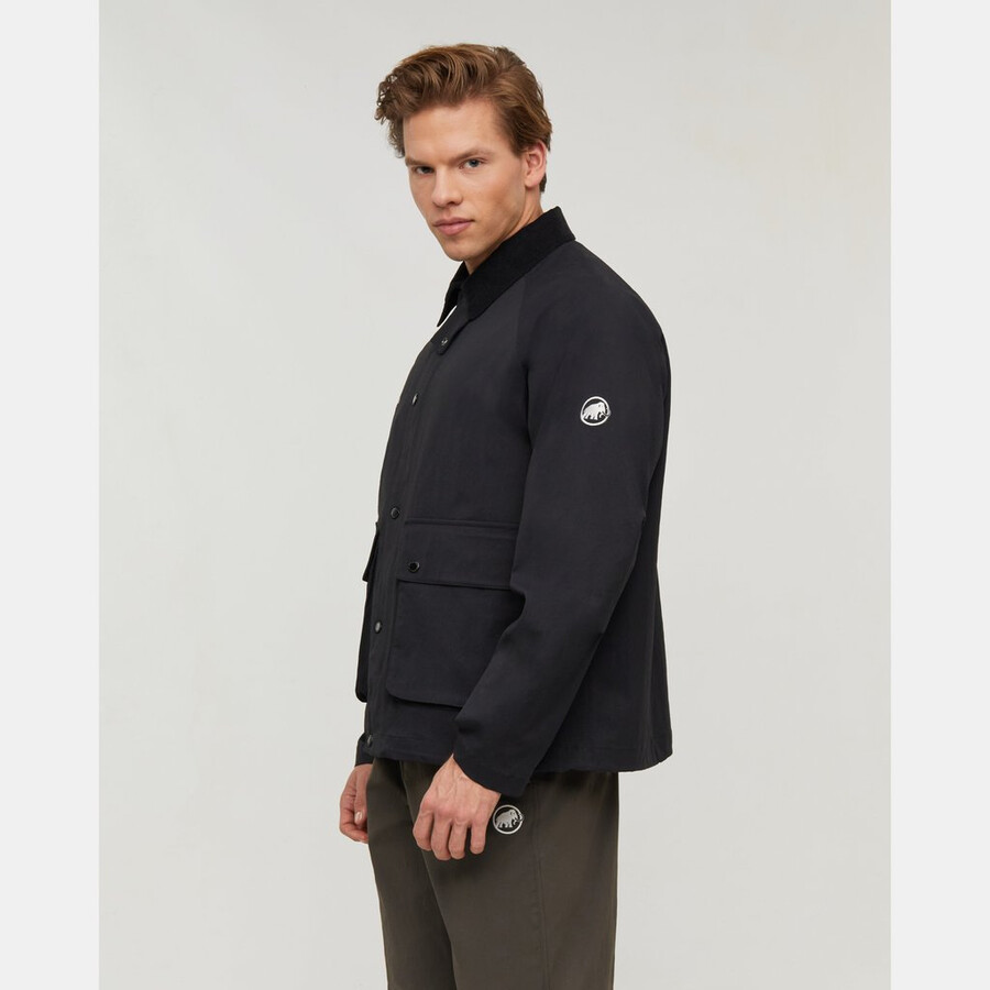 jaqueta valley so masculina com crestas preta
