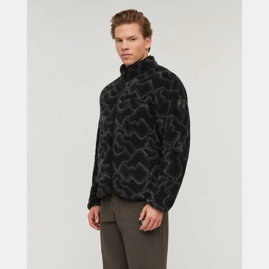 jaqueta valley ml masculina com dobras preta